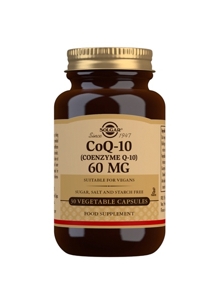 Solgar - CoQ-10 (Coenzyme Q-10) 60 mg (30 Veg Caps)